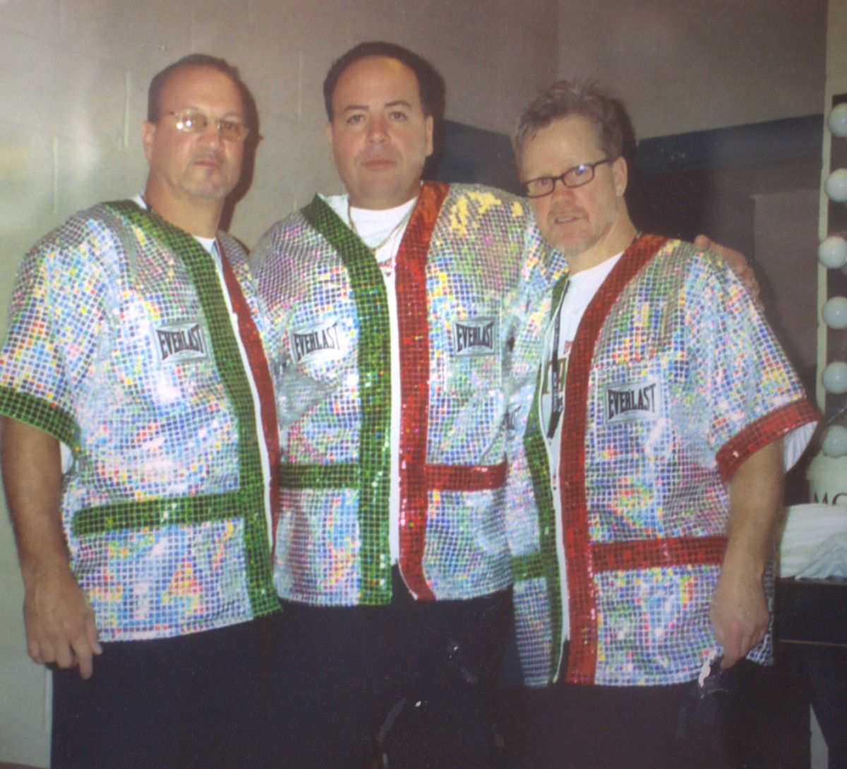 Peter Manfredo Sr. with Freddie Roach